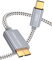 CableCreation Micro B auf USB C Kabel 0.6m, USB 3.1 C auf Micro B Kabel 10Gbps USB C auf externe Festplatte Kabel Kompatibel mit MacBook Pro Air Galaxy S5 My Passport Elemente etc, Space Grey