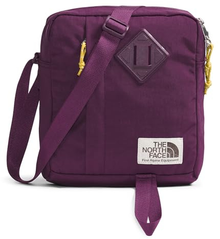 The North Face NF0A52VTTIH1 BERKELEY CROSSBODY Gym Bag Herren Black Currant Purple-Yellow Silt Größe Taglia Unica