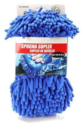 Spugna Lavaggio Auto Antigraffio, Straccio con strappo a mano, Guanto anti pelucchi per Pulizia Auto e Moto, Rimuove lo Sporco (1)