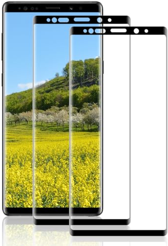 Beukei Panzer Schutz Glas für Samsung Galaxy Note 9, 2 Stück Displayschutz[Anti-Kratzen][Fingerabdruck kompatibel][9H Härte] Schutzfolie