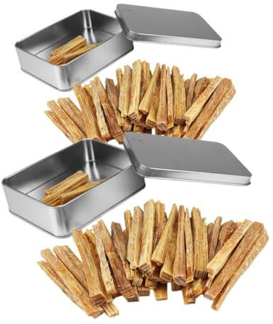 2 Boxen Anzündholz, Holzfeueranzünder, Holzbrenner, Kohleanzünder, Anzündstab, für Öfen, Grills, Kamine