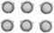 3 Pieces SH50/52 Shaver Replacement Heads ，Compatible for Philips Norelco， Series 5000 ，HQ8 Compatible for AquaTouch ，Shavers(6pcs)