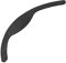 Joyance Acoustic Guitar Arm Rest Guitar Hot Rails Pickup, 2 Pole Low Noise Black Pickup for Mandolin, Instrument Accory, Replacement Pickup for Electric Guitar