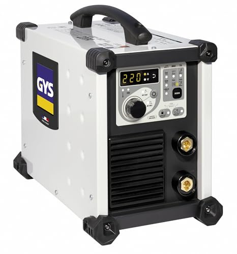 GYS, PROGYS 230E FV CEL, Poste à Souder à l'Électrode Enrobée 220A Monophasé 110-230V (MMA), TIG DC Lift, MMA Pulsé, Digital, Arc Force, Antisticking, Hot Start,