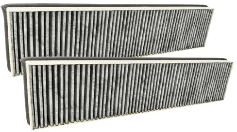 vhbw 2x Aktivkohlefilter kompatibel mit Miele DA 3360-60 | DA 3450-55, DA 3366, DA 3366-60, DA 3350-55, DA 3356-55, DA 3360 Dunstabzugshaube