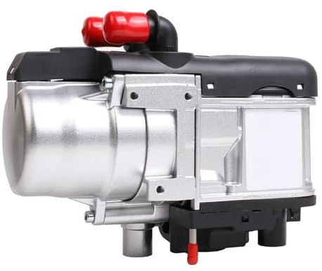 5 Kw 12 V Diesel-warmwasserbereiter, Diesel-park-warmwasserbereiter, Komplettset Mit Fernbedienung Und Lcd-schalter, Für Lkw, Transporter, Wohnmobil-anhänger, Autos, Wohnmobile(Size:12V,Color:schwarz)