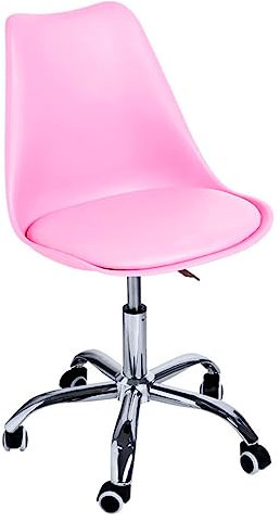 Regalos Miguel - Silla de Oficina Neo en Rosa - Máxima Ergonomía - Ideal para Escritorio y Gaming