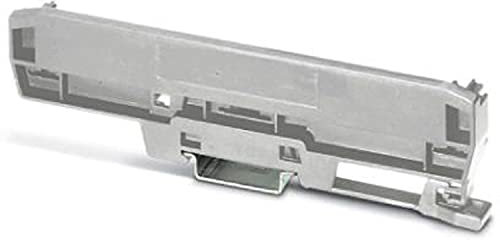 PHOENIX CONTACT UM-BASIC/PRO 122 COVER-L KMGY Links Seitenelement mit Montagefuß für die Tragschiene für UM-BASIC-Profile, 122 mm Breite, 10 Stück