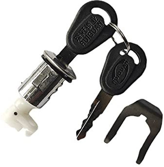Serratura del sedile del motociclo, accessori del veicolo elettrico Serratura del sedile, blocco del sedile del motociclo con 2 chiavi per il veicolo elettrico del motociclo