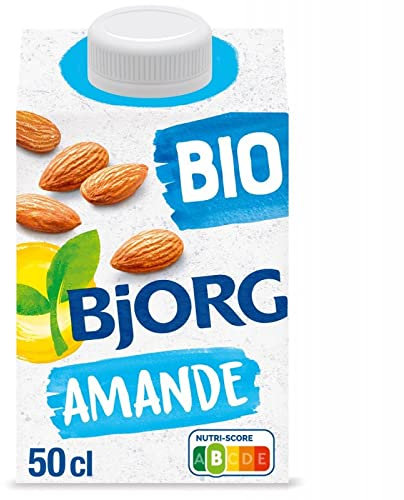LAIT D'AMANDE BIO 50CL, BJORG, LOT DE 4