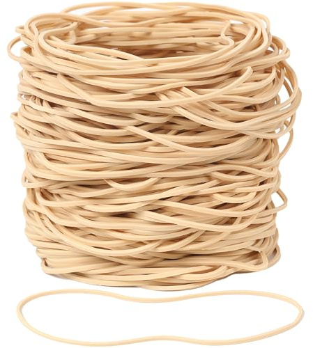 AIWOQI Rubber Bands 300Pcs 4.8in Long Stretchy Rubber Band for Balloon Arch