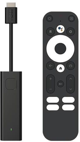 Jemora TV-Stick, geringer Stromverbrauch, integrierte Chromecast 4K-Streaming-Unterstützung, Sprachsteuerung des neuesten Android 11-Betriebssystems für Home-Entertainment und geschäftliche Nutzung