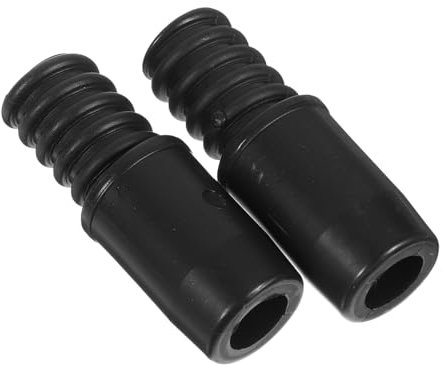 Yardenfun 2pcs Broom Handle End Cap Threaded Connectors for Indoor Broom Extension Pole