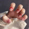 24pcs Halloween False Nails - Short, Red Wound, Nude Ombre, Press On, Stick On, Removable: Nail Art Accessories Gifts for Women