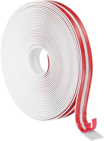 PATIKIL 2cmx9 m Wall Corner Protector Edge Protector White | Self Adhesive Wall Corner Guard Flexible Peel and Stick Molding Trim for Ceiling Countertop
