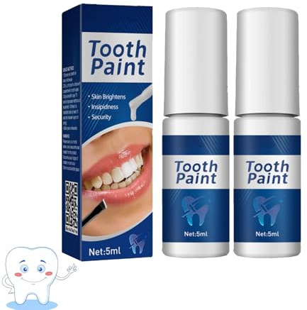 Zahnaufhellung Stift, Weiße Zähne, Instant Aufhellender Zahnlack Gegen Kaffee Flecken, Teeth Whitening Gegen Kaffee Tee Nikotinverfärbungen, Sanfte Weißung für Empfindliche Zähne (2)