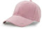 UltraKey Wildlederimitat Baseball Cap, Unisex Wildlederimitat Leder Einstellbare Schlicht Hut Baseball Cap Rosa