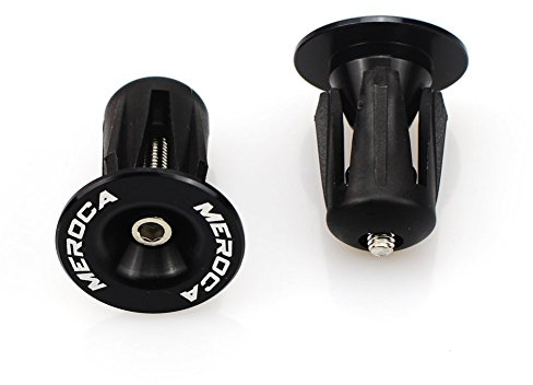Bar End Plugs 2 Pack FOMTOR Aluminum Handlebar End Plugs Handlebar Caps Bar Ends for Road Bike Mountain Bike MTB