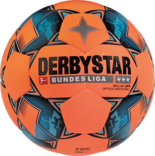 Derbystar Bundesliga Brillant APS Winter, 5, orange schwarz blau, 1801500729