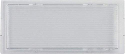 SPARES2GO Lamp Diffuser Cover for Bosch Cooker Hood/Extractor Vent Fan (146 x 63mm)