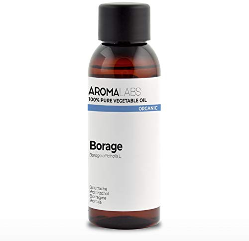 Aroma Labs - Bourrache BIO - Huile Végétale Vierge et Certifiée AB - 50 mL