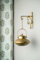 Interio Crafts Cast Iron Degchi Dhoop Holder and Tea Light Holder for Home and Pooja Room Decor with Wall Hanging Stand and Brass Bells (9(L) x 9(B) x 6(H) inches, Antique Golden Brown).