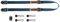 Peak Design Leash Kameragurt für Systemkameras und kleinere DSLRs Blau (L-MN-3)