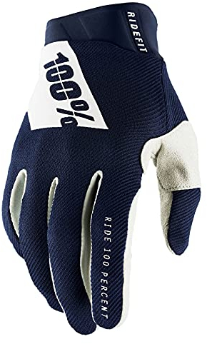 100% MTB-Handschuhe Ridefit Blau Gr. M