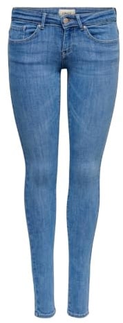 ONLY Damen Onlcoral Life Sl Sk Power Azg Noos Jeans, Light Blue Denim, 31W / 34L EU