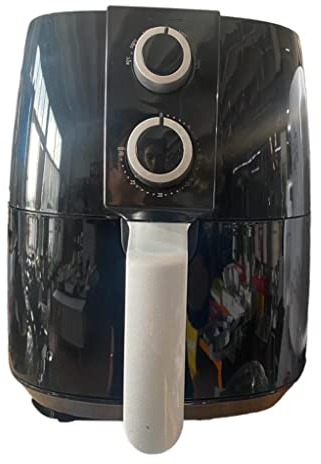 DCG FR3508 - FRIGGITRICE AD ARIA da 4L. Potenza 1450W. Cestello lavabile in lavastoviglie. Include la griglia di frittura. Pareti atermiche.