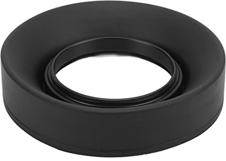 Akozon Lens Hood 49mm 52mm 55mm 58mm Collapsible Rubber Lens Hood with 3Adjustable States Collapsible Camera Lens Hood for Digital Cameras(55mm)