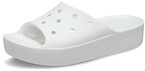Crocs Classic Platform Slide White Size 4 UK Women