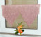 2er Set Gardine Store Bistrogardine Scheibengardine Vorhang Altrosa, 53 x 53 cm