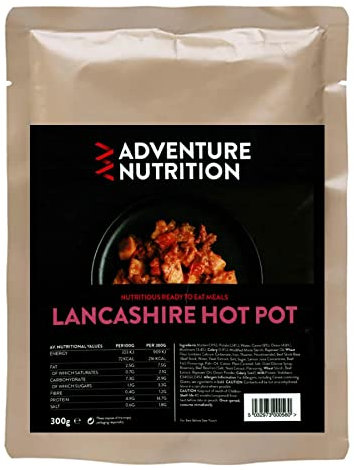 Adventure Nutrition Lancashire Hotpot MRE 300g Camping & Hiking Food
