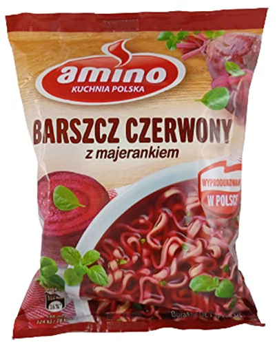 rumarkt Amino Barszcz Polnische Instant Suppe Borsch 22er Pack (22 x 66g)