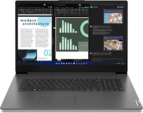Lenovo V17 G3 IAP i3-1215U Notebook 43,9 cm (17.3 Zoll) Full HD Intel® Core™ i3 8 GB DDR4-SDRAM 512 GB SSD Wi-Fi 6 (802.11ax) Windows 11 Home Grau