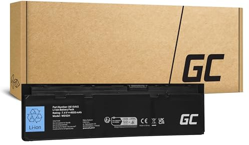 Green Cell Batería WD52H VFV59 KWFFN HJ8KP para DELL Latitude E7240 E7250 Portátil (5000mAh 7.4V Negro)