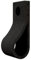 Handles and more - 6 x Ledergriffe für Möbel - Vintage Schwarz - Größe M 19 cm - inkl. 3 Schraubenfarben - Schrankgriffe Leder - Türgriffe Leder - Ledergriffe für Schuhschrank & Schublade - Schlaufen