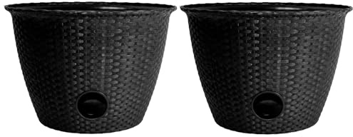 The HC Companies Pot de Tuyau Noir, 45,7 cm