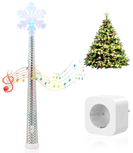 Zauberstab Kinder Leuchtend, Magischer Zauberstab mit Licht und Sound, Leuchtzauberstab für Zauberer Zauberlehrlinge, Kostümzubehör für Halloween & Weihnachten Cosplay Karneval - Silbrig 002