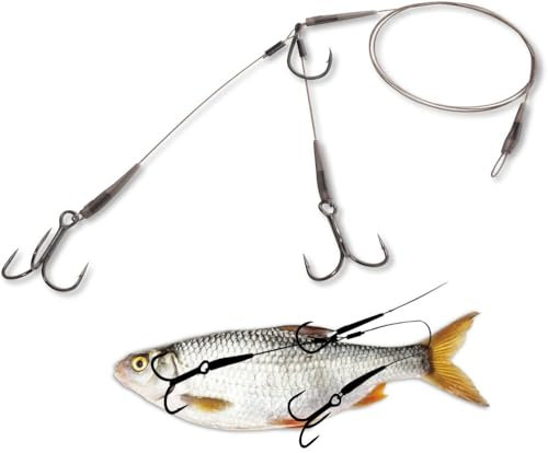 Quantum #1,#4+4 Mr. Pike Float Rig Leader Raubfischvorfach Hechtvorfach 4271006