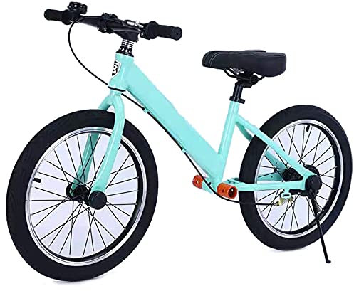 Laufrad mit Bremse für Erwachsene - 18 Zoll Luftreifen, Fußstütze, großes No Pedal Fahrrad für Jungen Mädchen - Big Kid Laufrad mit Bremsen