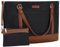 VX VONXURY Borsa Donna Grande Tote Bag Università Borsa Porta pc 15.6 pollici Impermeabile Laptop Borse Lavoro Donna con Piccola Portafoglio Borsa a Tracolla per Scuola Shopper