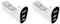 LYEAA Manette PS5 2000 mAh batterie rechargeable avec écran LED et charge rapide
