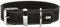 HUNTER Hundehalsband Aalborg Special, Farbe: schwarz, stark gefettetes Leder, robust & strapazierfähig, kontrastierende Ziernähte, ideal für Hundesport, Made in Germany, Größe: 80