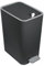 WUITOKI Pattumiera bagno 10l, antracite, antiodore, cestino, 28x18x34cm