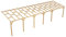 Wood&Play - Carport Überdachung oder Terrassenüberdachung, Einzelcarport aus Holz mit Dacheindeckung, Abstellplatz Holz Pavillon, Freistehend - aus langlebigem Kiefernholz - 300x1041 cm