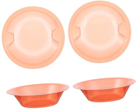 LIFKOME 4 Stücke Rauchmelderabdeckung Alarm Schutzschild für Schutzkappe für -Zubehör für zu Hause backen bewachen Plastik rot