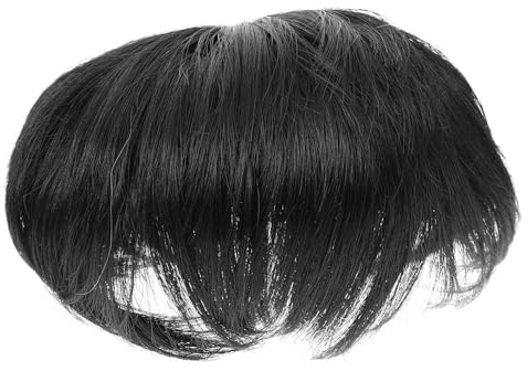 Mikikit Kurzhaarperücke für Männer aus Hitzebeständigem Fasermaterial mit Natürlichem Aussehen und Bequemer Anwendung Haartoupet für Täglichen Gebrauch