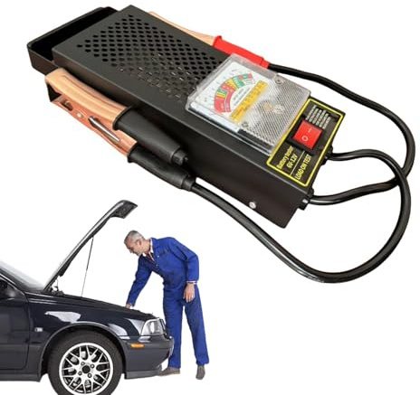 Tester Batteria Autoveicoli,Strumento Diagnostico 12V Per Uso Intensivo | Tester Di Carico Per Batterie Auto,Per Tagliaerba Camion Motociclette Quad Barche Veicoli Stampante Viaggio Viaggiatore Autist